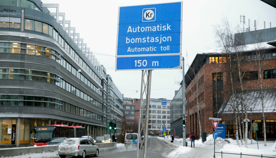Fra mandag er det nye priser på bompengene i Oslo. Fra mandag er det nye priser på bompengene i Oslo. Foto: Vidar Ruud / NTB