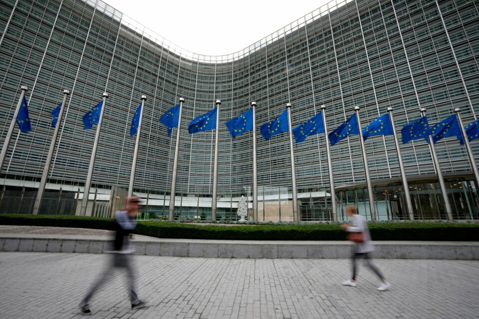 EUs hovedkvarter i Brüssel. Illustrasjonsfoto. EU-landene er enige om å endre reglene som regulerer medlemslandenes budsjetter. Foto: Virginia Mayo / AP / NTB