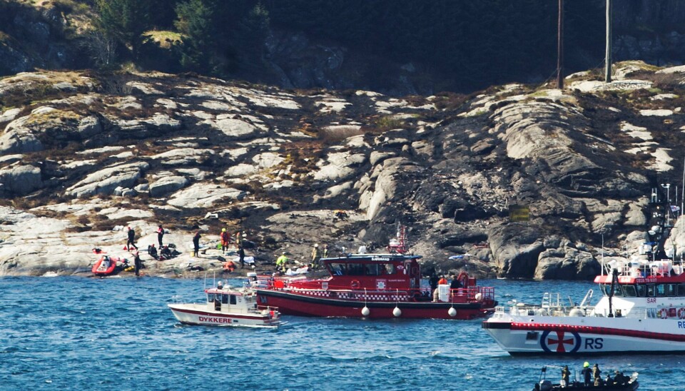 Et helikopter med 13 personer ombord styrtet ved Turøy i Hordaland den 29. april 2016. Helikopteret fra CHC Helikopter Service av typen Super Puma styrtet på vei fra Gullfaks B i Nordsjøen til Bergen lufthavn, Flesland.