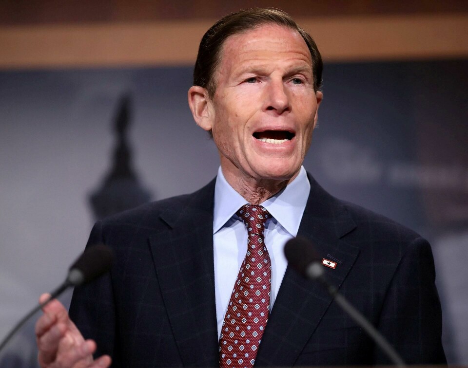 KRITISK: Senator Richard Blumenthal fra Demokratene mener omstendighetene rundt Trumps sparking av Jeff Sessions gjør det til et angrep på demokratiet. FOTO: NTB SCANPIX KRITISK: Senator Richard Blumenthal fra Demokratene mener omstendighetene rundt Trumps sparking av Jeff Sessions gjør det til et angrep på demokratiet. FOTO: NTB SCANPIX