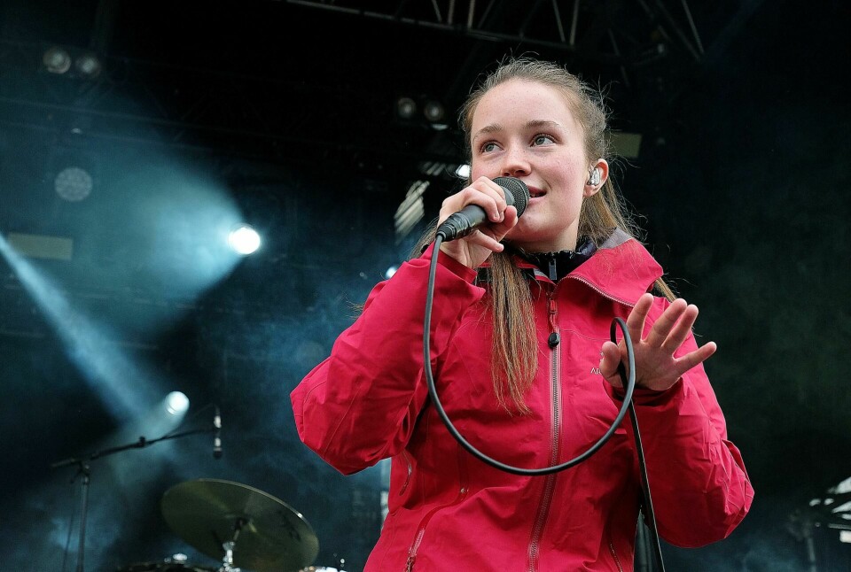 Sigrid kan vinne to av de tre prisene under P3 Gull i morgen. FOTO: MODE STEINKJER Sigrid kan vinne to av de tre prisene under P3 Gull i morgen. FOTO: MODE STEINKJER
