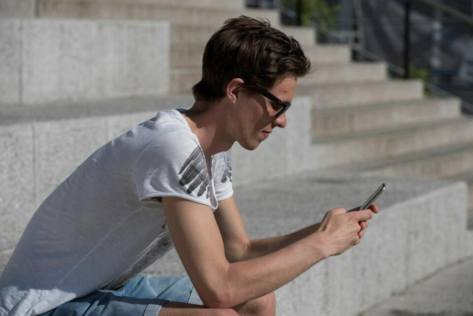 PÅ NETT: Det finnes allerede veldig mange helserelaterte apper i App Store og Google Play. FOTO: VIDAR RUUD/NTB SCANPIX