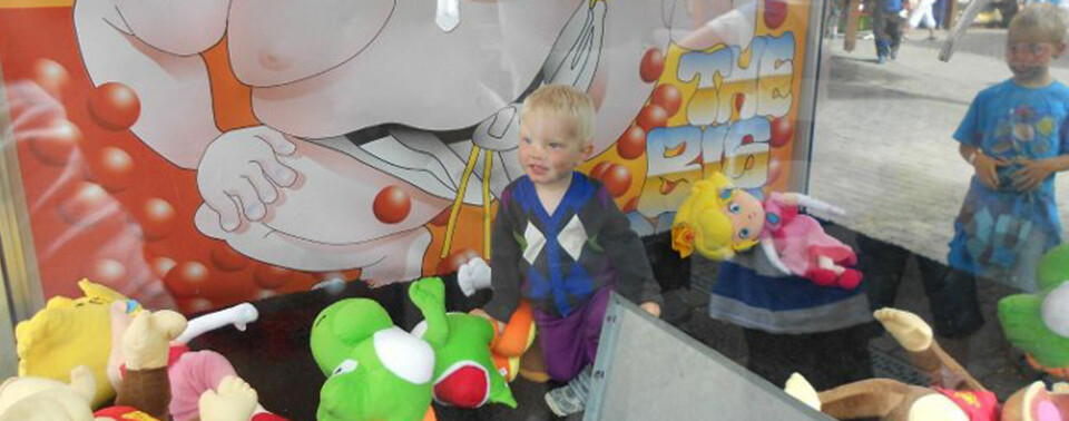 Noah fanget i bamseautomat ###