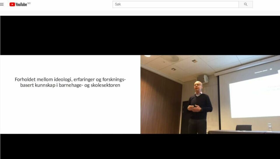 Skolen må bygge på bred kunnskap, Thomas Nordahl ###