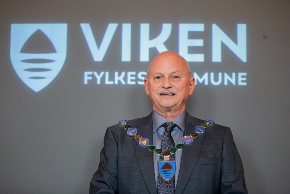 Roger Ryberg ble ordfører i det nye storfylket Viken, på det første konstituerende møte i fylkestinget for Viken fylkeskommune. Ås 20191017. Roger Ryberg ble ordfører i det nye storfylket Viken, på det første konstituerende møte i fylkestinget for Viken fylkeskommuneFoto: Vidar Ruud / NTB scanpix