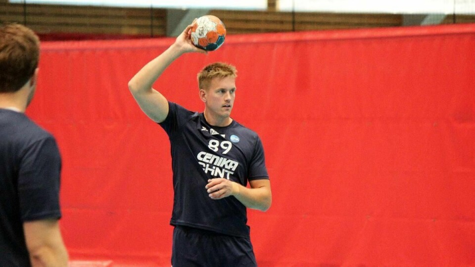 Espen Lie Hansen var toneangivende da Drammen knepent slo Nærbø. Foto: Pål Karstensen