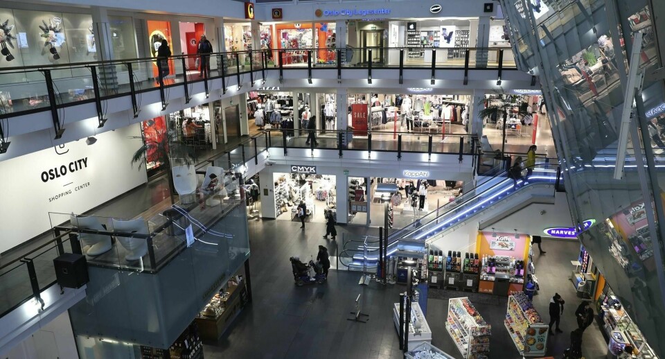Omsetningen for butikkene i Oslo City falt med 6 prosent i første halvår, sammenlignet med samme periode i fjor.
