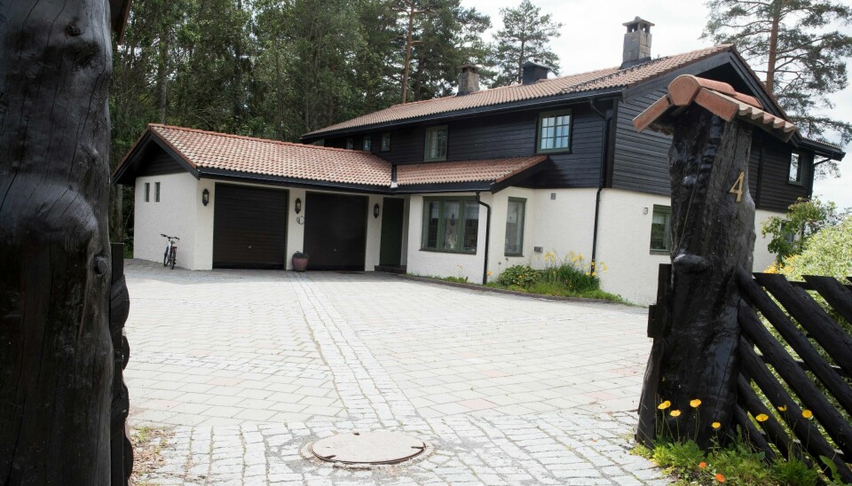 Lørenskog 20190626. Boligen til Anne-Elisabeth Hagen i Sloraveien er fortsatt et interessant spor for politiet.Foto: Terje Pedersen / NTB scanpix
