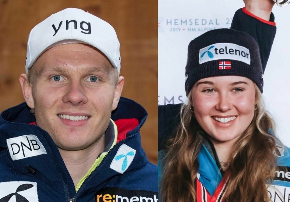 Marte Monsen og Marcus Monsen starter for Norge