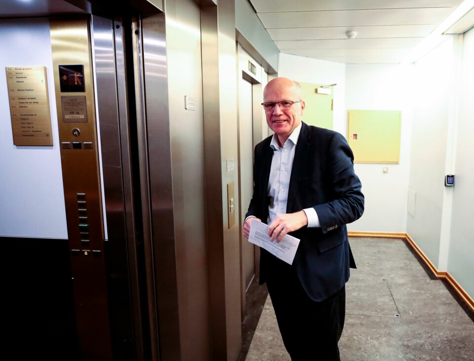 Oslo 20191011. Hårek Elvenes fra Høyre var tilstede på møtet til utenrikskomiteen i forbindelse med konflikten mellom Syria og Tyrkia på Stortinget.Foto: Lise Åserud / NTB scanpix Oslo 20191011. Hårek Elvenes fra Høyre var tilstede på møtet til utenrikskomiteen i forbindelse med konflikten mellom Syria og Tyrkia på Stortinget.Foto: Lise Åserud / NTB scanpix