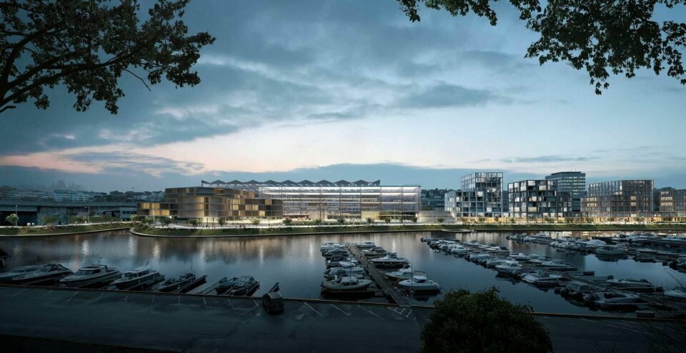 Prosjektet The Long Green vant arkitektkonkurransen i Paradis. Nå har Aker BP sagt nei til å bygge i området. Ill.: The Long Green, Ghilardi+ Hellsten/EM2N