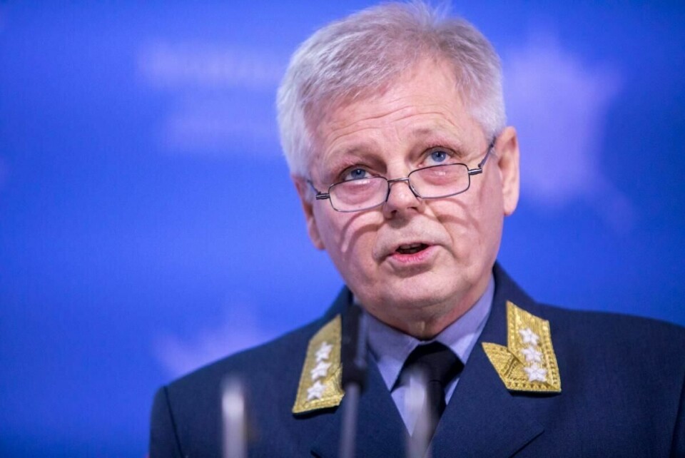 Sjef for Etterretningstjenesten, generalløytnant Morten Haga Lunde.