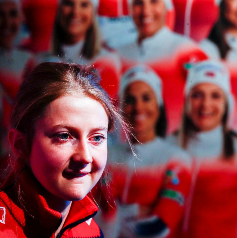 Ingvild Flugstad Østberg har laget i ryggen.