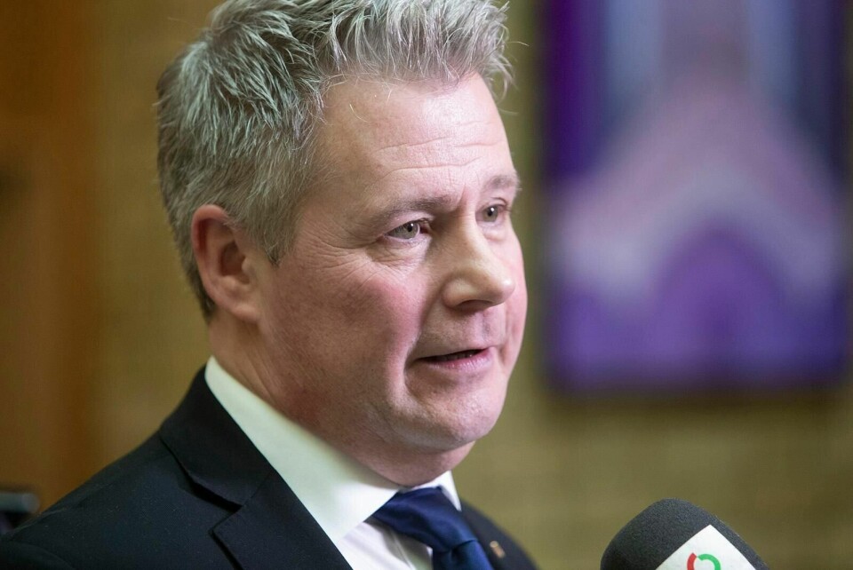 Tidl. justisminister Per-Willy Amundsen fra Frp foreslår å avskaffe rasismeparagrafen. Foto: Terje Bendiksby/NTB