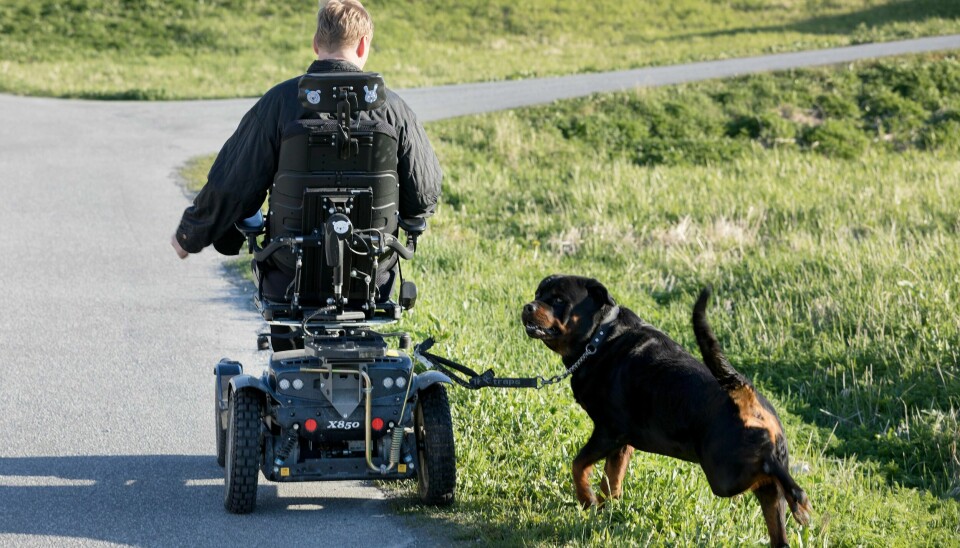 Fartsgrensen for elektriske rullestoler og scootere heves til 15 kilometer i timen. Foto: Gorm Kallestad / NTB