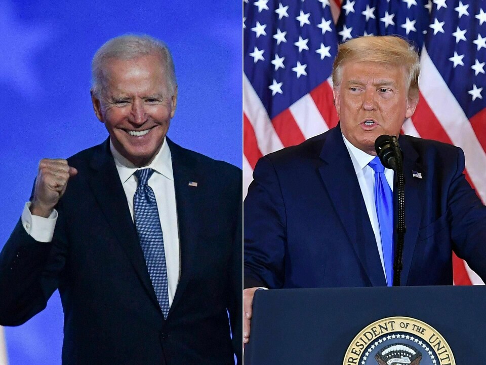 Joe Biden lå an til å vinne komfortabelt, men igjen har meningsmålerne tatt feil av Donald Trump. Foto: Angela Weiss/Mandel Ngan/NTB