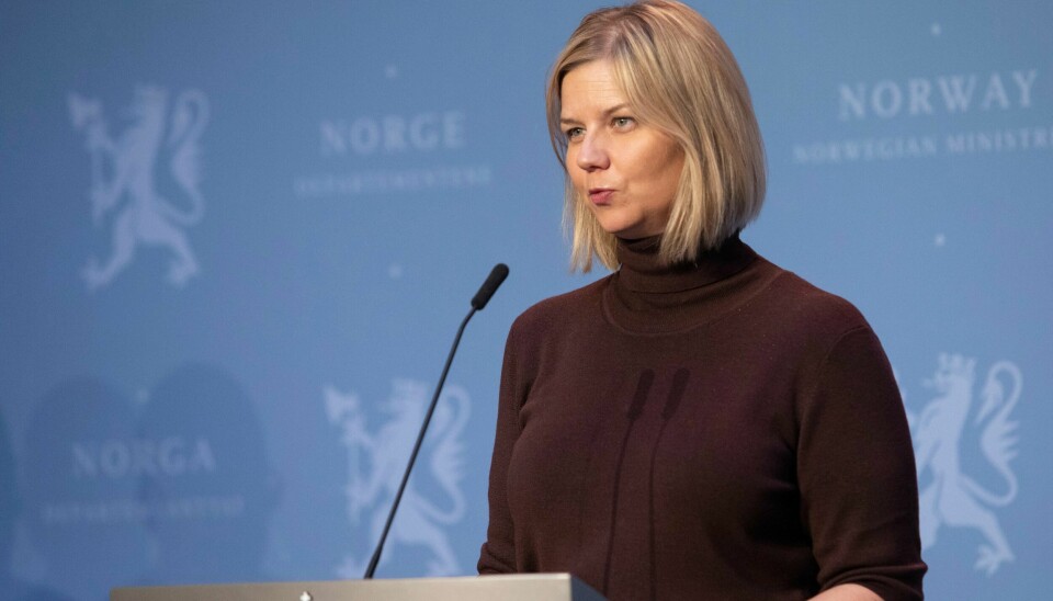 Kunnskaps- og integreringsminister Guri Melby (V) er fornøyd med rådene hun får.