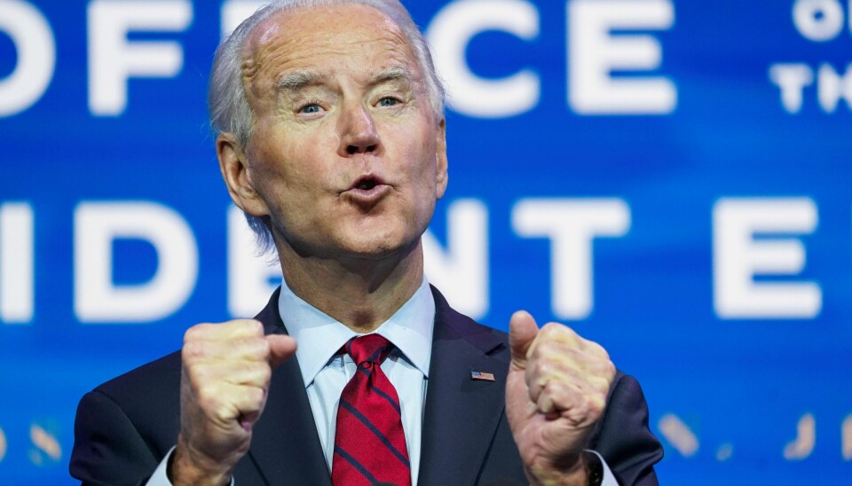 Påtroppende USA-president Joe Biden. Foto: NTB