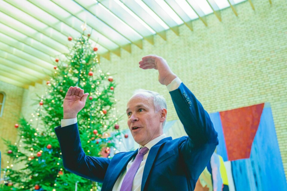 Etter tidenes pengefest i år blir det ikke enkelt å få ned bruken av oljemilliarder til et mer «normalt» nivå, erkjenner finansminister Jan Tore Sanner (H).