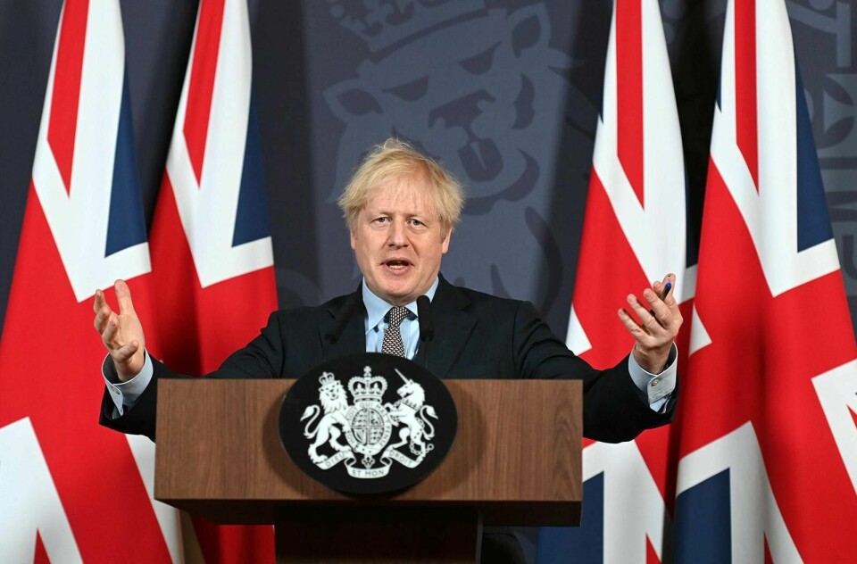 Britene og statsminister Boris Johnson fikk sin avtale, og er 'herrer i eget hus' fra nyttår. Foto: Paul Grover/NTB