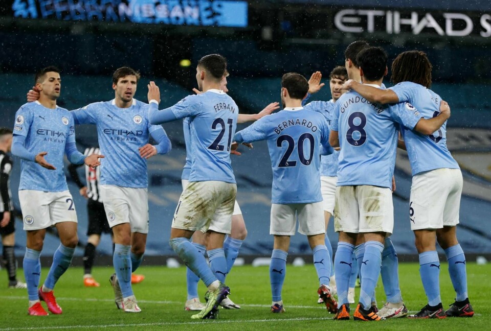 Manchester City har vært nærmest uslåelige hjemme i Premier League-sammenheng det siste året. Lørdag var det Newcastle som fikk unngjelde da City vant 2-0.