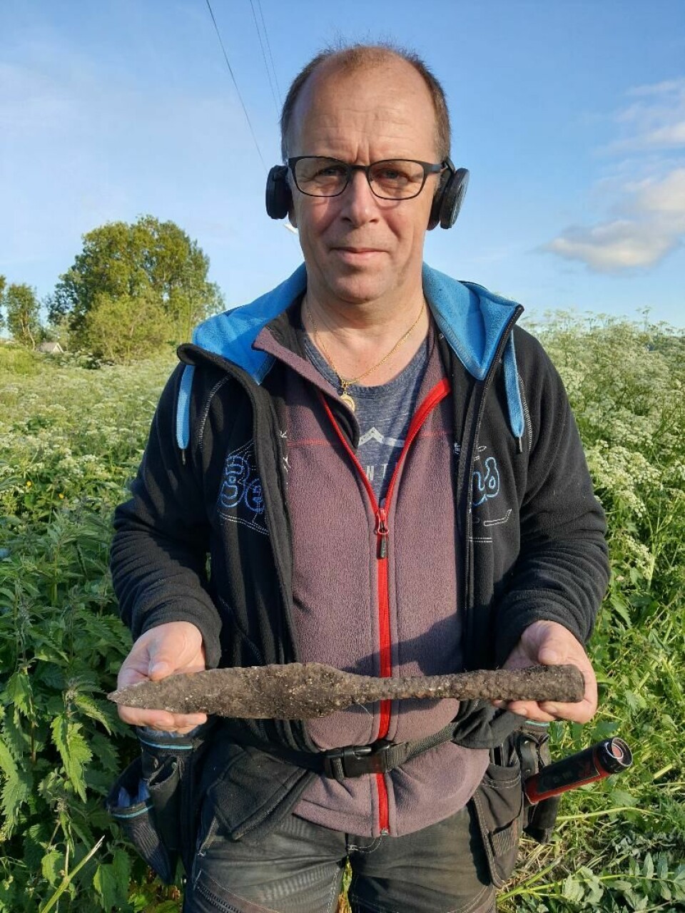 Denne spydspissen ble høydepunktet for Tor-Ketil Krokmyrdals metalljakt i 2020. Han mener spydspissen er fra overgangen mellom vikingtida og middelalderen, noe som tilsier at den kan være om lag 1.000 år gammel. Denne spydspissen ble høydepunktet for Tor-Ketil Krokmyrdals metalljakt i 2020. Han mener spydspissen er fra overgangen mellom vikingtida og middelalderen, noe som tilsier at den kan være om lag 1.000 år gammel.