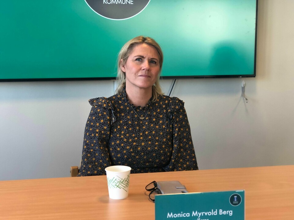 Ordfører i Drammen, Monica Myrvold Berg.