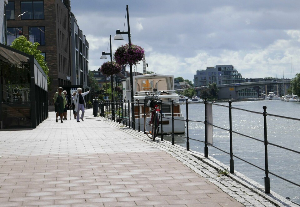 Glomma
Brygga
Fredrikstad
Elva
Bryggepromenaden