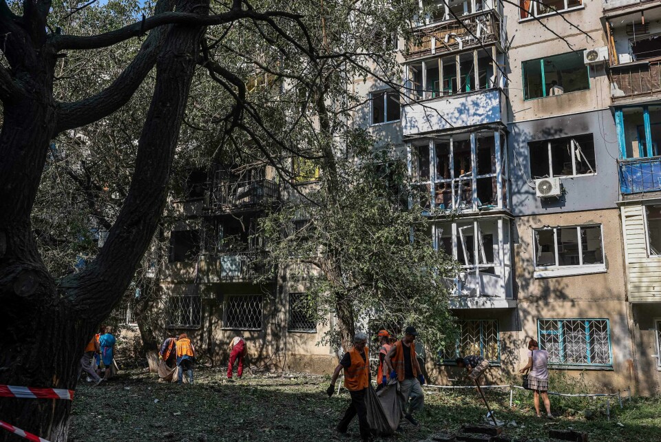 Illustrasjonsbilde fra Donetsk-regionen i Ukraina i slutten av august 2022; et av de russisk-okkuperte områdene. Illustrasjonsbilde fra Donetsk-regionen i Ukraina i slutten av august 2022; et av de russisk-okkuperte områdene.