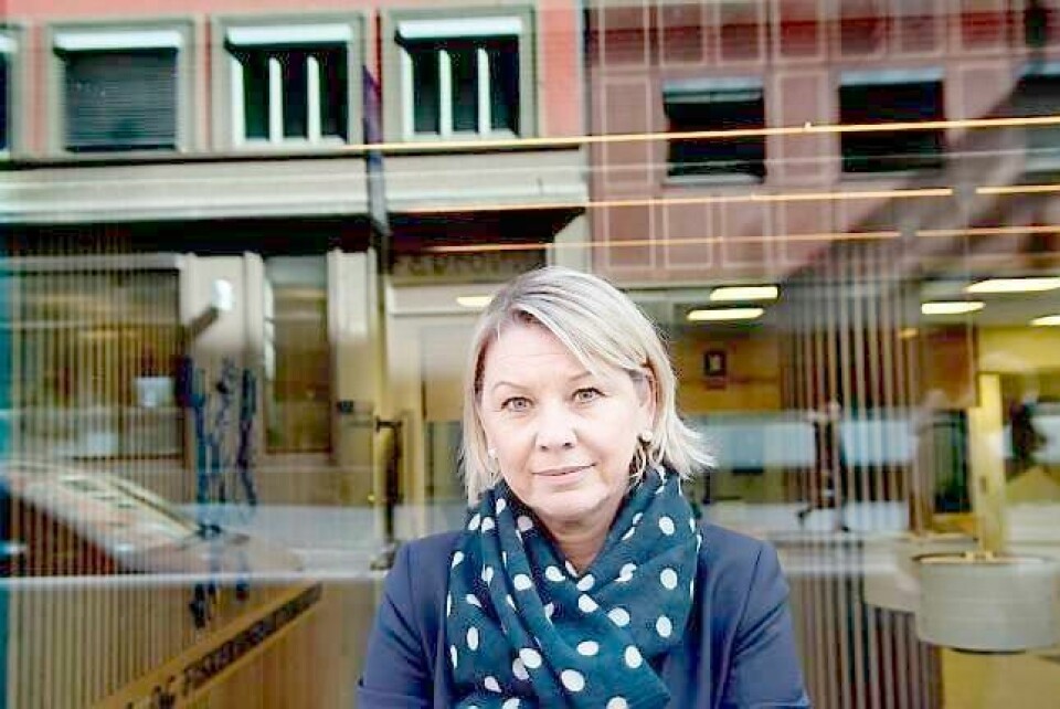 Monica Mæland (H) mener det skal være gode grunner til at staten skal eie, som at hovedkontoret beholdes i Norge. FOTO: ARNE OVE BERGO