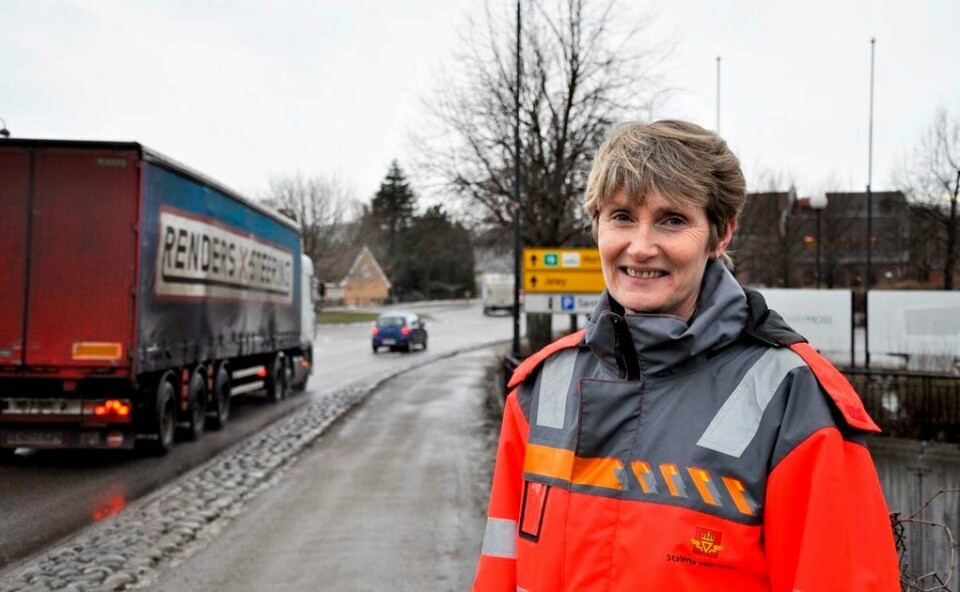 Elisabeth Bechmann, seksjonsleder i Statens Vegsvesen Østfold, kan nå begynne den virkelige planleggingen av veinettet i og rundt Moss, selv om det nok er mange år til spaden kan stikkes i jorda. FOTO:ELISABETH SKOVLY