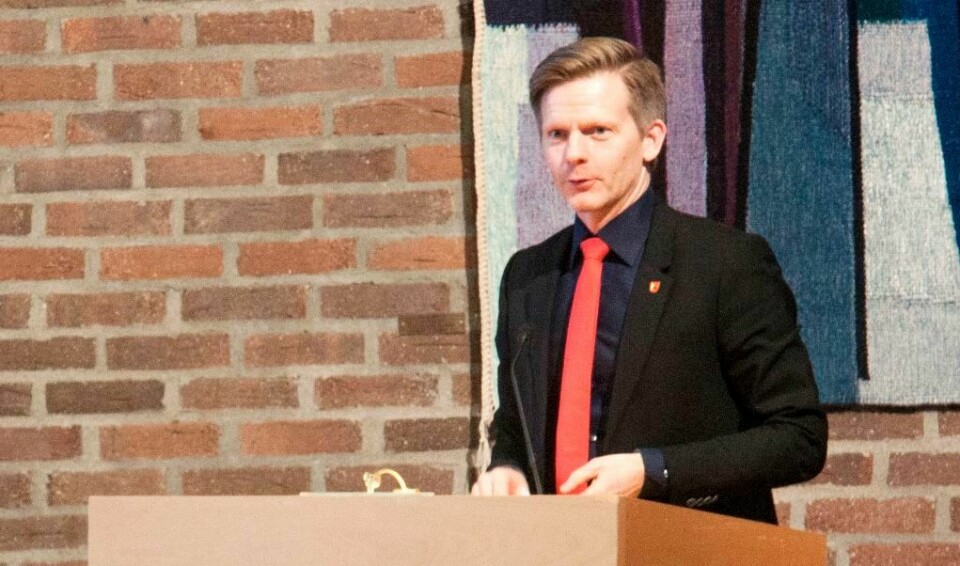 Ordfører Tage Pettersen vil godta en lokal medfinansiering, men ikke i form av bomring. FOTO: KENNETH STENSRUD