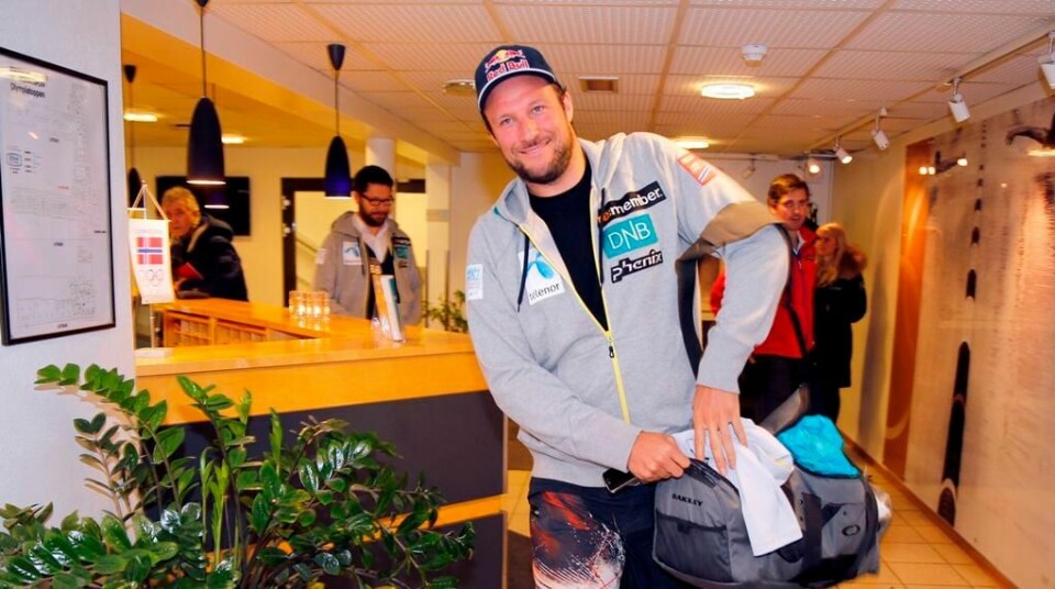Aksel Lund Svindal er optimist, og drar til USA for å komme i form. FOTO: TERJE PEDERSEN/NTB SCANPIX