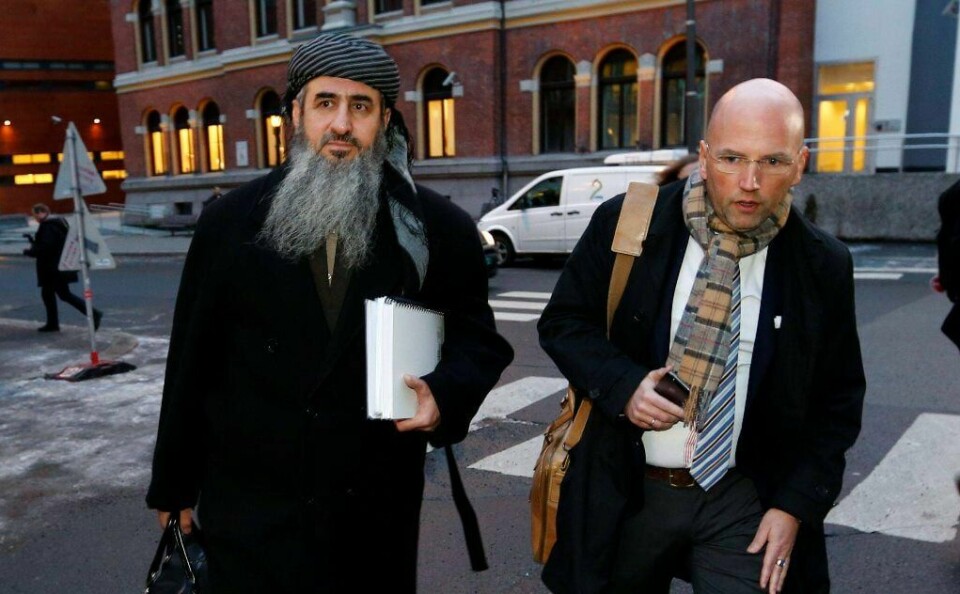 Oslo tingrett mener Mulla Krekar vil være en redusert fare for Norge om han tvangssendes ut av Oslo til Hemne kommune i Sør-Trøndelag. FOTO: GORM KALLESTAD/NTB SCANPIX