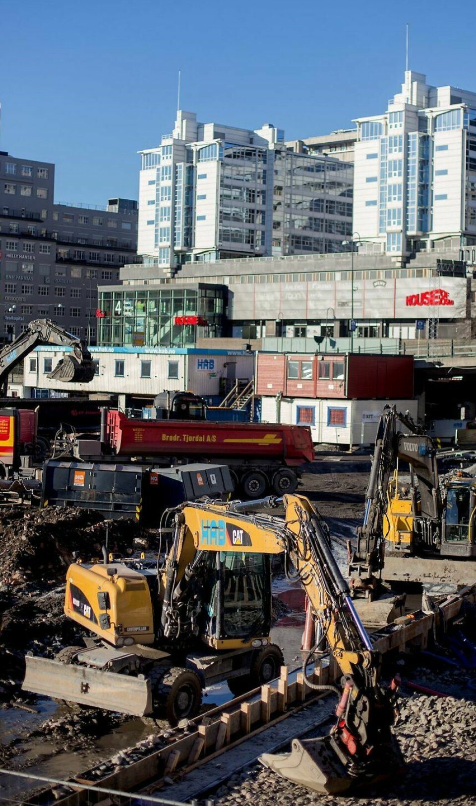 Om en nabo skulle klage på en utbygging risikerer innbyggerne i Oslo at Plan- og bygningsetaten behandler klager på seg selv. Illustrasjonsfoto fra bygging av Nasjonalmuseet på Vestbanen. FOTO: FREDRIK BJERKNES
