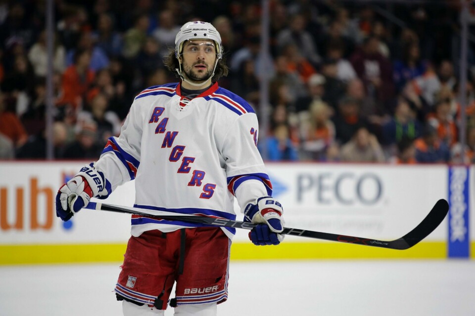 Spennende døgn for Mats Zuccarello. I natt tapte New York Rangers. FOTO: NTB SCANPIX