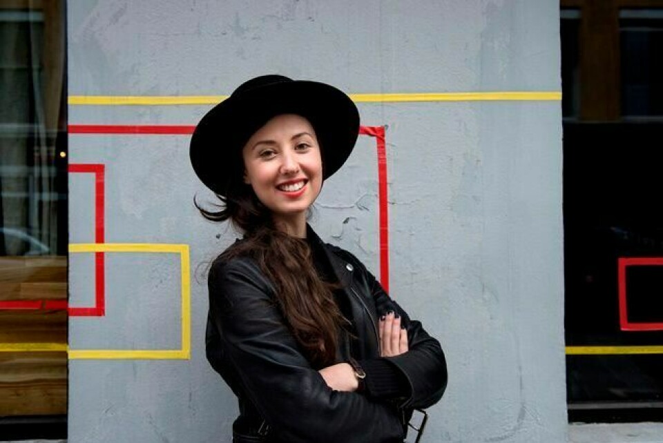 Sasha Siem er datter av den kjente investoren Kristian Siem, men går sine egne ambisiøse veier med musikken sin. FOTO: MIMSY MØLLER