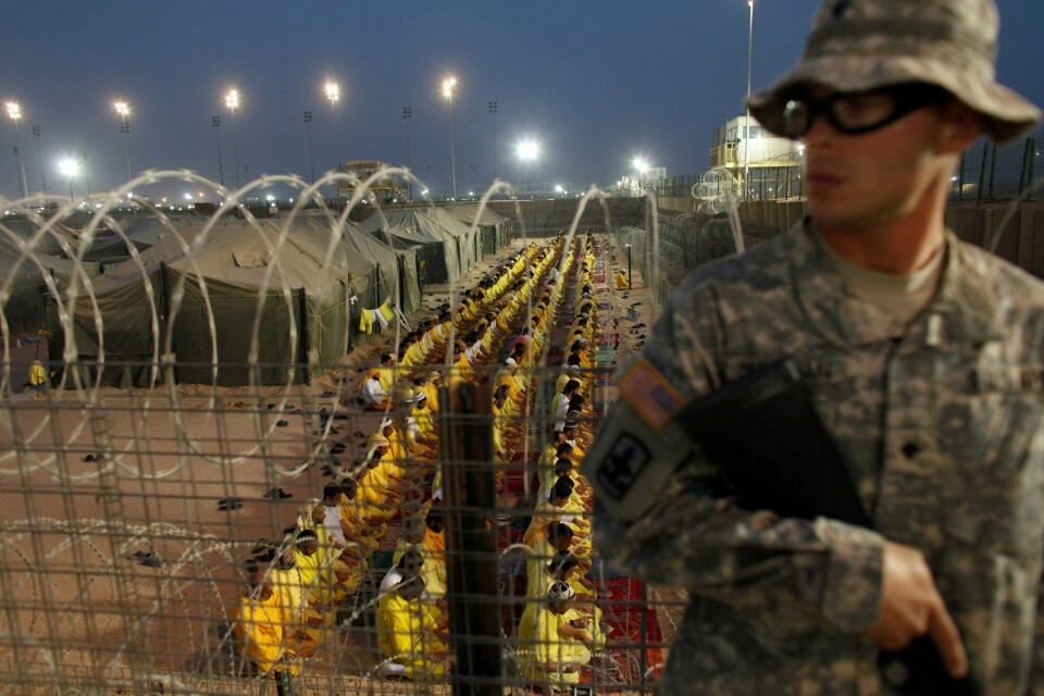 Flere av dagens ledere i Den islamske staten satt i den amerikanske fangeleiren Bucca under krigen i Irak. FOTO: DUSAN VRANIC/NTB SCANPIX
