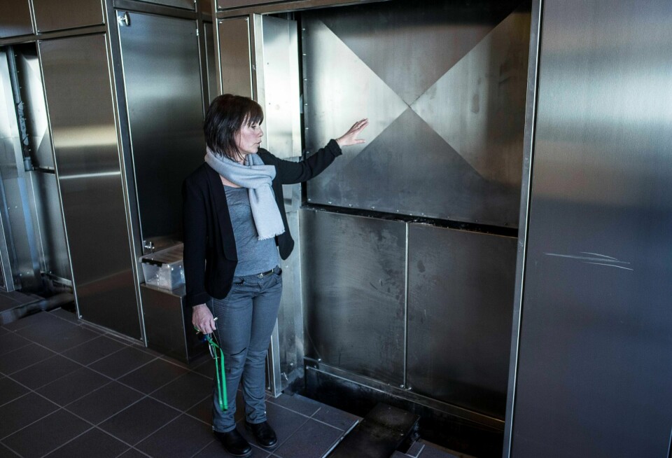 Anne-Margrethe Brøndelsbo er krematoriesjef på Alfaset krematorium. FOTO: BÅRD BØE/VÅRT LAND