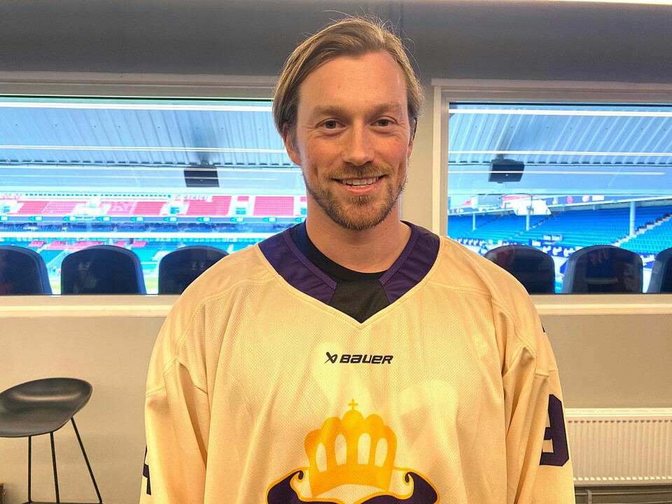 Det ble tap også borte mot Ringerike, for Grüners Tim Robin Johnsgård og lagkameratene. Grüners Tim Robin Johnsgård er positiv før sesongstart. Her på Ullevaal stadion nylig.