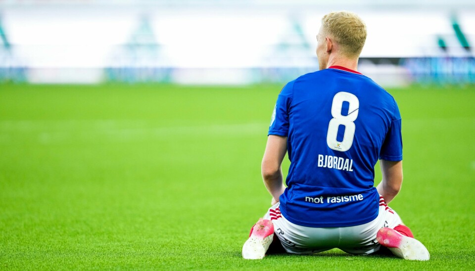 Det har ikke vært mye å juble for i årets sesong for Henrik Bjørdal og de andre Vålerenga-spillerne. Aperopet håper sesongen blir husket for at alt snudde mot Kristiansund. Det har ikke vært mye å juble for i årets sesong for Henrik Bjørdal og de andre Vålerenga-spillerne. Aperopet håper sesongen blir husket for at alt snudde mot Kristiansund.