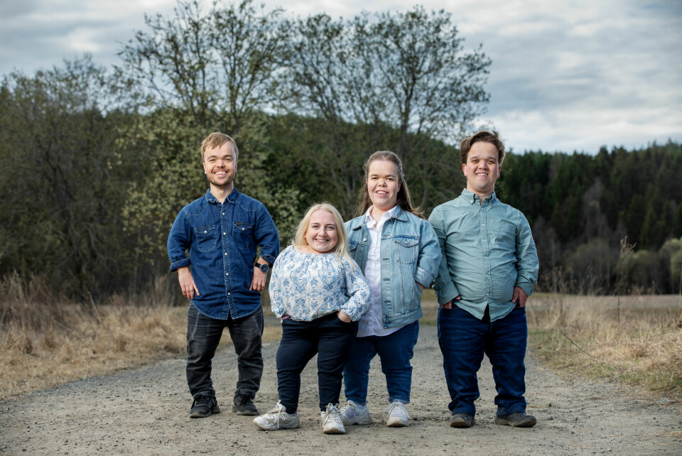 I serien møter vi Didrik Hjertaker Grevskott (f.v.), Hanna Eline Jørgensen, Åsne Alstad Hanto og Alexander Karlsen El Younoussi. I serien møter vi Didrik Hjertaker Grevskott (f.v.), Hanna Eline Jørgensen, Åsne Alstad Hanto og Alexander Karlsen El Younoussi.