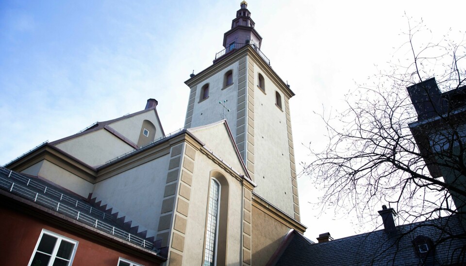 Margaretakyrkan i Oslo tilhører Svenska kyrkan, som er blant menighetene som har saksøkt staten og nå vil anke tingrettsdommen. Margaretakyrkan i Oslo tilhører Svenska kyrkan, som er blant menighetene som har saksøkt staten og nå vil anke tingrettsdommen. Foto: Håkon Mosvold Larsen / NTB