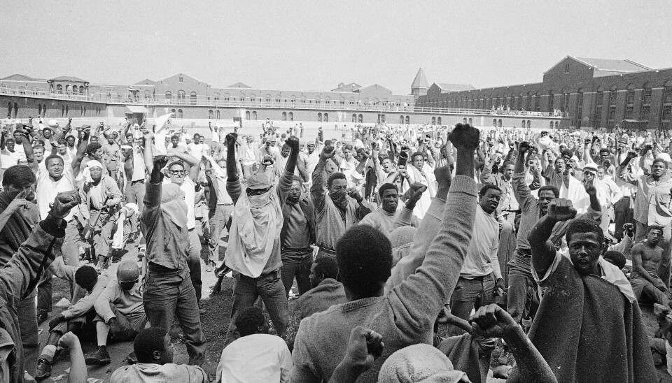 Fangeopprøret i Attica-fengslet krevde 43 menneskeliv i 1971. Fangeopprøret i Attica-fengslet krevde 43 menneskeliv i 1971. Foto: AP / NTB
