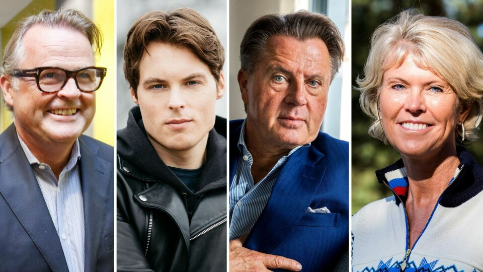 Vi reagerer ikke så mye når aksjeforvalter Jan Petter Sissener, laksemagnat Gustav Witzøe, skipsmegler Peter M. Anker og gründer-milliardær Hilde Midthjell advarer om skattenivået, skriver innleggsforfatter. Vi reagerer ikke så mye når aksjeforvalter Jan Petter Sissener, laksemagnat Gustav Witzøe, skipsmegler Peter M. Anker og gründer-milliardær Hilde Midthjell advarer om skattenivået, skriver innleggsforfatter.