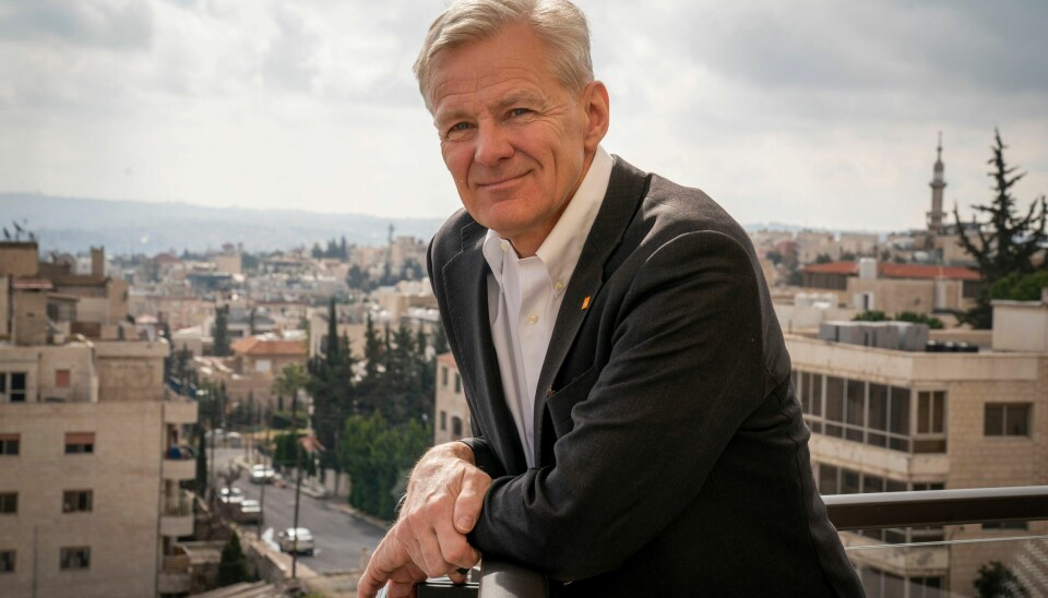 Generalsekretær Jan Egeland i Flyktninghjelpen er beæret over at organisasjonen har mottatt årets prestisjetunge Hilton humanitære pris. Generalsekretær Jan Egeland i Flyktninghjelpen er beæret over at organisasjonen har mottatt årets prestisjetunge Hilton humanitære pris. Foto: Heiko Junge / NTB