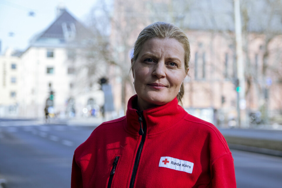 Elin Holmedal er daglig leder i Oslo Røde Kors. Elin Holmedal