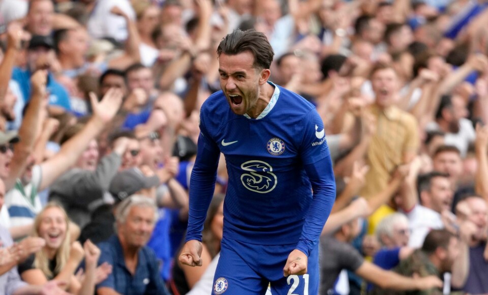 Ben Chilwell scoret og bidro med målgivende i snuoperasjonen mot West Ham. Ben Chilwell scoret og bidro med målgivende i snuoperasjonen mot West Ham. Foto: Kirsty Wigglesworth / AP / NTB.
