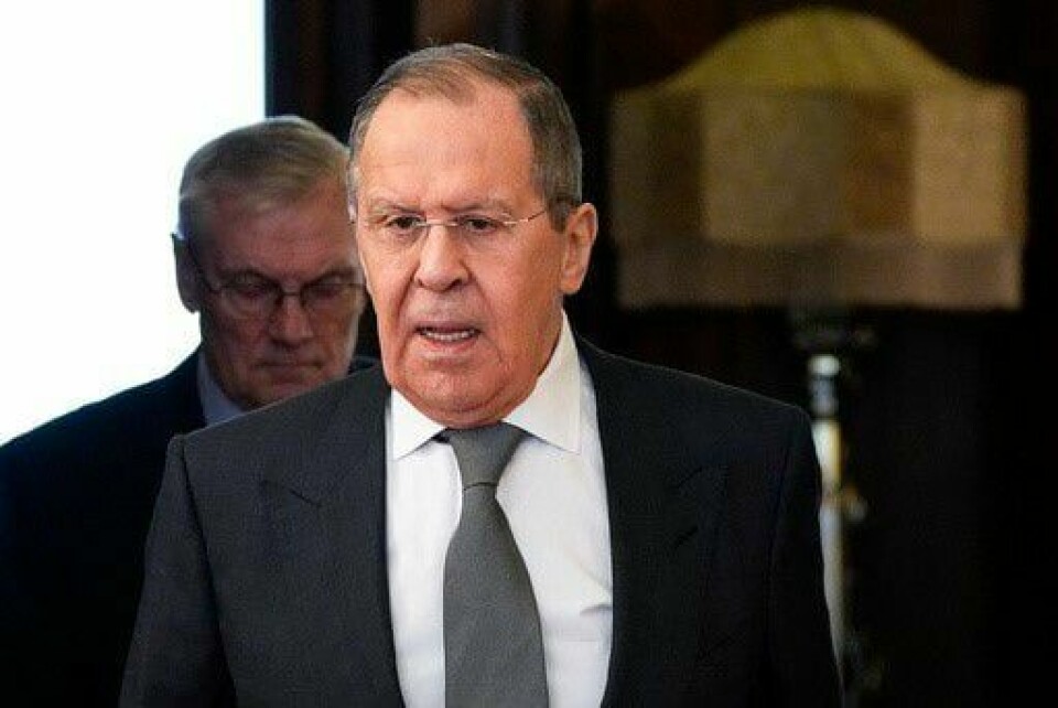 Russlands utenriksminister Sergej Lavrov sier at handlinger som utgjør en trussel mot russiske styrker i Transnistria, vil anses som et angrep på Russland. Sergej Lavrov