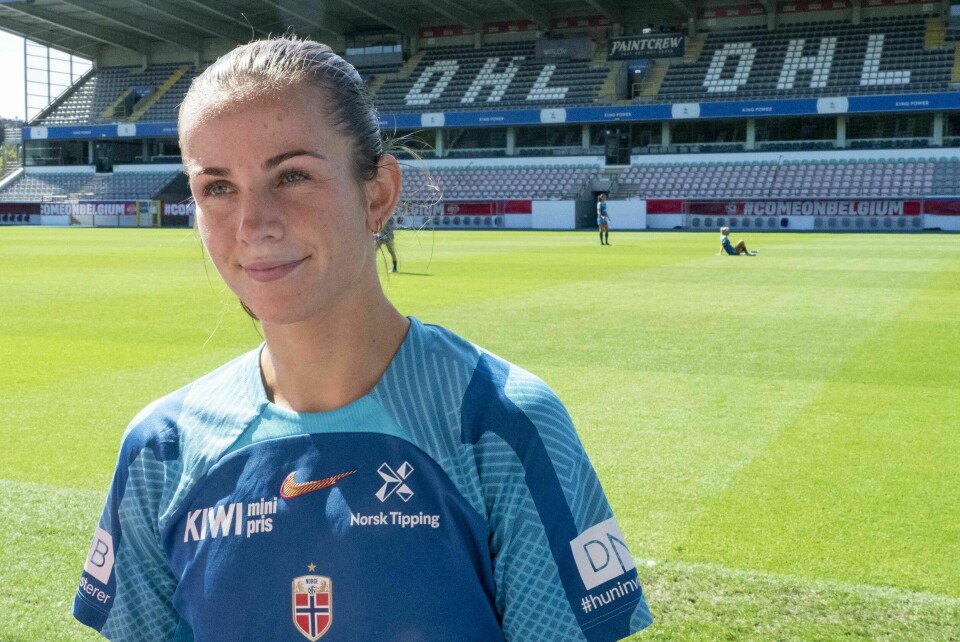 Tuva Hansen skal prøve å gi Norges kvinnelandslag en defensivt solid venstreback. Tuva Hansen skal prøve å gi Norges kvinnelandslag en defensivt solid venstreback. Foto: Terje Pedersen / NTB